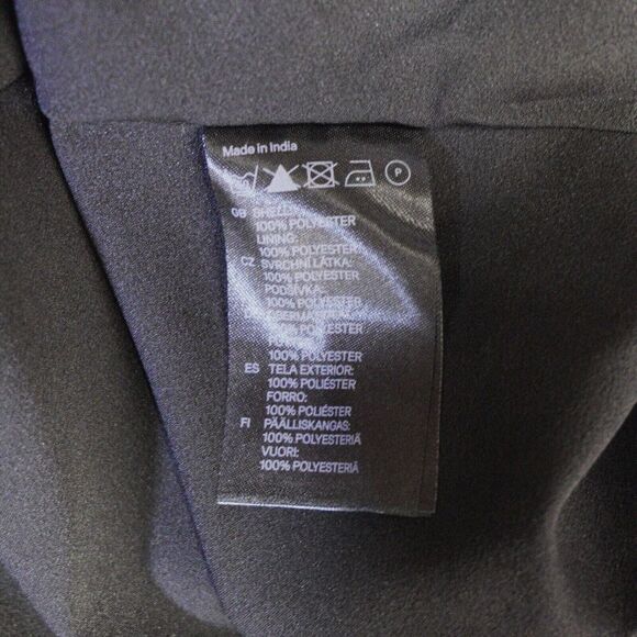 NWT H&M Leopard Print Mini Dress Sz 6 Scoop Neck Party Outing Rodeo Country - Picture 6 of 6